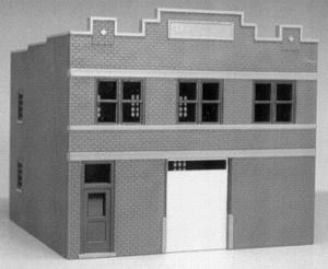 Smalltown USA 6008 HO Scale City Buildings -- Freight Office 4 x 4-1/8" 10 x 10.3cm