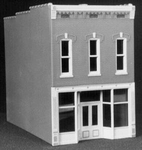 Smalltown USA 6013 HO Scale City Buildings -- Vivian's Family Shoe Store 2-3/4 x 5" 7 x 12.8cm