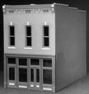 Smalltown USA 6014 HO Scale City Buildings -- Old Indian Tobacco Shop 2-3/4 x 5" 7 x 12.8cm