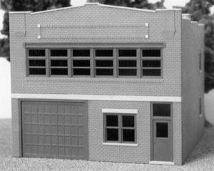 Smalltown USA 6018 HO Scale City Buildings -- Parcel Delivery Service 4-1/8 x 4-1/8" 10.5 x 10.5cm