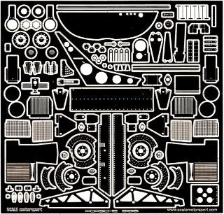 Scale Motorsport 8022 1/24 Porsche 956 Photo-Etch Detail Set For TAM