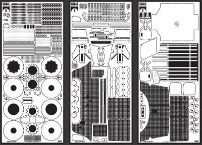 Scale Motorsport 8080 1/12 Shelby GT500 Big Scale Detail Set For RMX