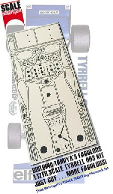 Scale Motorsport 8090 1/12 Tyrrell 003 Monaco GP Photo-Etch Detail Set For TAM