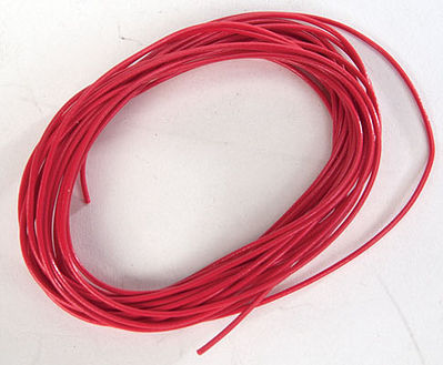 SoundTraxx 810149 All Scale 30 AWG Super-Flexible Wire -- Red 10' 3.1m