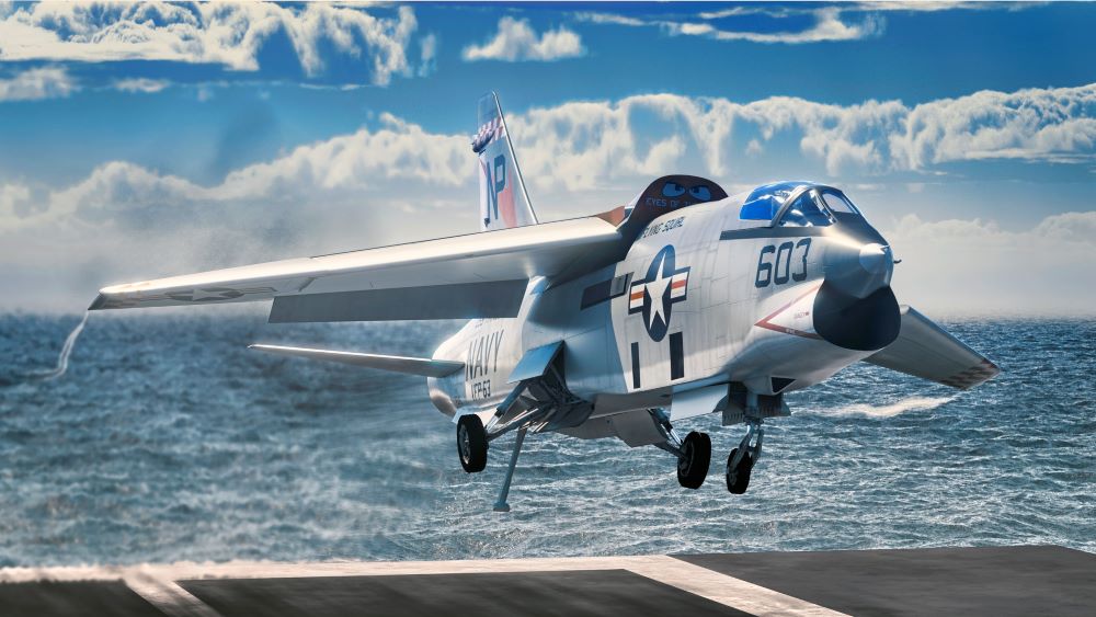 Sword Models 72150 1/72 RF8G Photo-Recon Crusader over Vietnam Aircraft