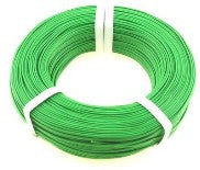 Stevens Motors 1054 GREEN 22-Gauge Single Strand Copper Plastic Coated Wire 32'/Roll