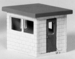 Stewart Products 117 HO Scale Crew Shelter -- 1 x 1-3/8" 2.54 x 3.4cm