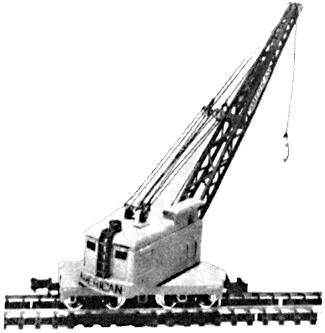 Stewart Products 1200 N Scale 25T Diesel Electric Locomotive Crane Kit