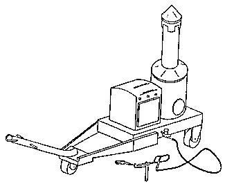 Stewart Products 1212 N Scale Portable Heavy-Duty Steam Cleaner