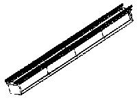 Stewart Products 213 HO Scale Inspection Pit -- 60' Long