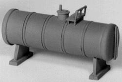 Stewart Products 218 HO Scale Diesel Oil Storage Tank -- 7/8 x 2-1/2" 2.2 x 6.3cm
