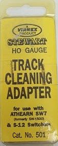 Stewart Products 501 HO Scale Track Cleaner -- Includes 10 sanding pads for replacement