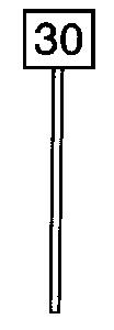 Stewart Products 859 HO Scale Railroad Speed Limit Signs -- Square