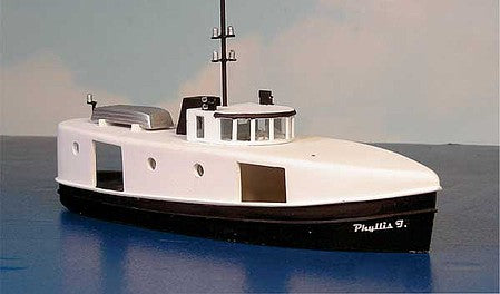 Sylvan Scale Models HO1124 HO Scale 55' Great Lakes Fish Tug - Resin Kit -- Unpainted Single Kit