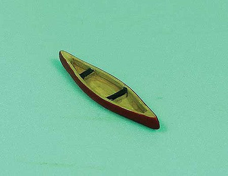 Sylvan Scale Models N2018 N Scale Canoes - Resin Kit -- Unpainted pkg(3)