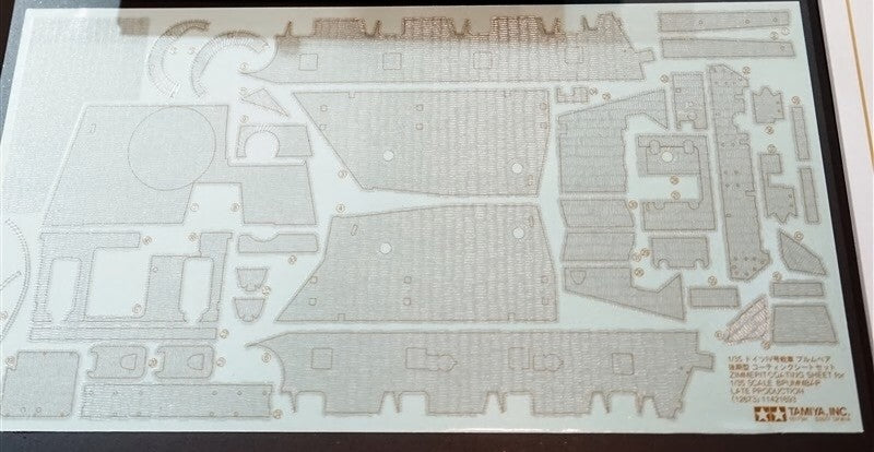 Tamiya 12673 1/35 Brummbar Late Production Zimmerit Coating Sheet