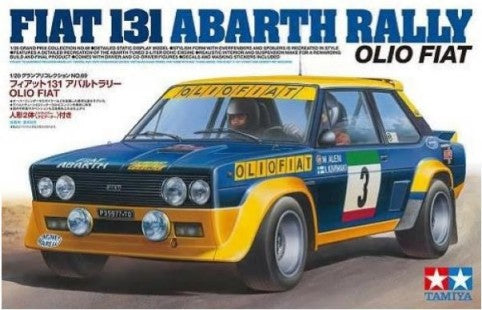 Tamiya 20069 1/20 Fiat 131 Abarth Rally 0lio Race Car