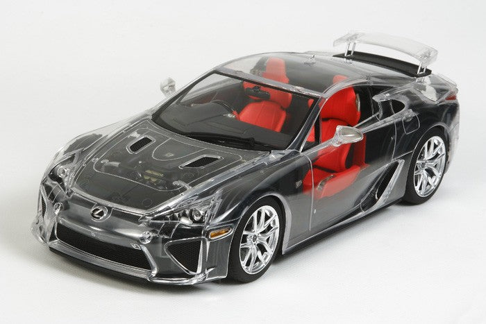 Tamiya 24325 1/24 Lexus LFA Car (Full View)