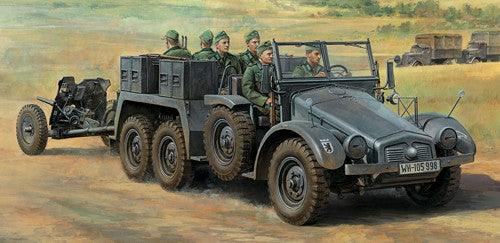 Tamiya 32580 1/48 German 6x4 Kfz69 Towing Truck w/3.7cm Pak Gun