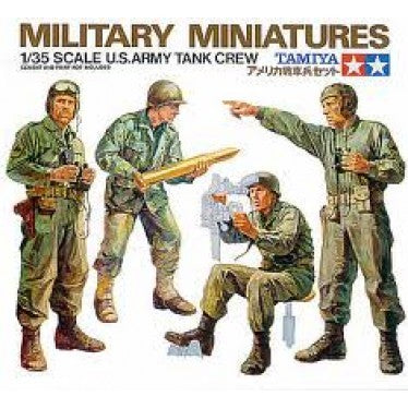 Tamiya 35004 1/35 US Army Tank Crew (4)