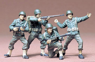 Tamiya 35013 1/35 US Army Infantry (4)