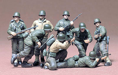 Tamiya 35048 1/35 US Infantry European Theatre (8)