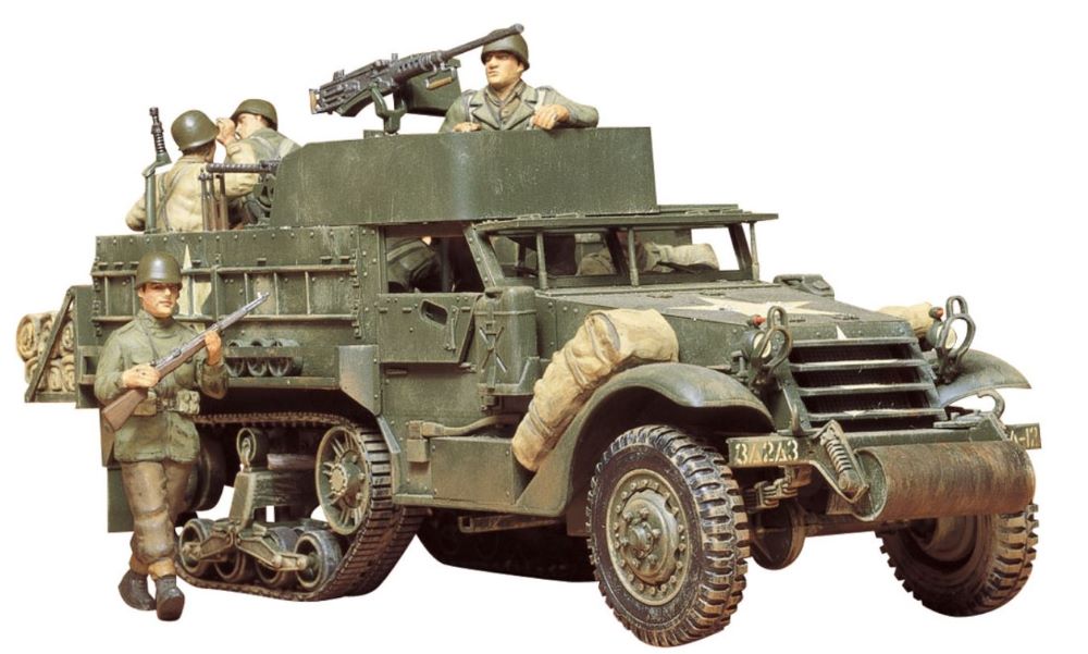 Tamiya 35070 1/35 US M3A2 Armored Personnel Carrier Halftrack