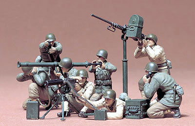 Tamiya 1/35 Scale US Infantry Western Europe WWII TAM35048 