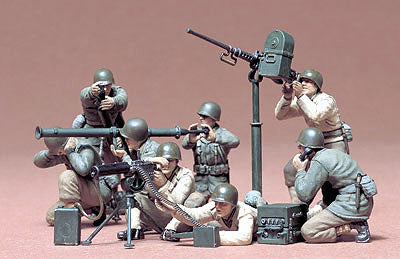 Tamiya 35086 1/35 US Gun & Mortar Team (8)