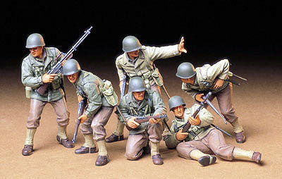 Tamiya 35192 1/35 US Assault Infantry (6)