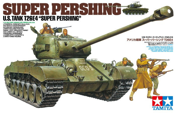 Tamiya 35319 1/35 US T26E4 Super Pershing Tank w/90mm Gun