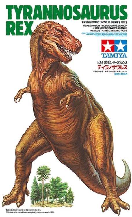 Tamiya 60203 1/35 Tyrannosaurus Rex Dinosaur