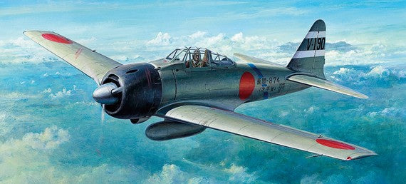 Tamiya 60784 1/72 A6M3 Mod 32 (Hamp) Zero Fighter