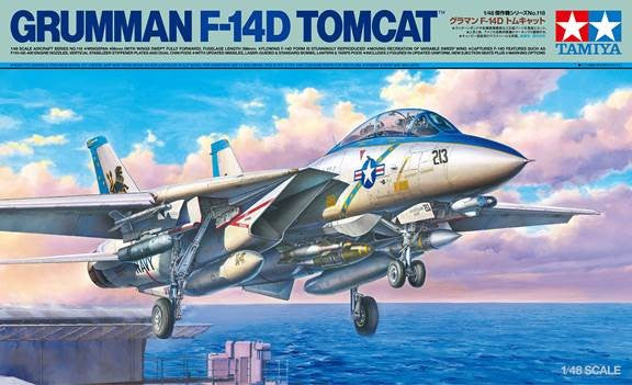 Tamiya 61118 1/48 F14D Tomcat Fighter