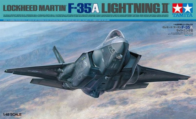 Tamiya 61124 1/48 F35A Lightning II Modern Fighter