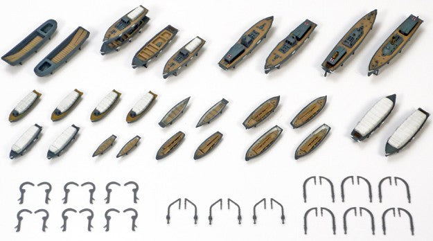 Tamiya 78026 1/350 WWII IJN Utility Boat Set (28)