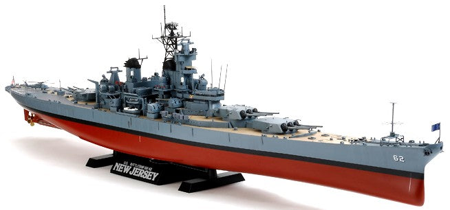 Tamiya 78028 1/350 USS New Jersey BB62 Battleship w/Detail Up Parts