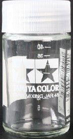 Tamiya 81042 Paint Mixing Jar w/Measure (46ml Bottle) (6/Bx)