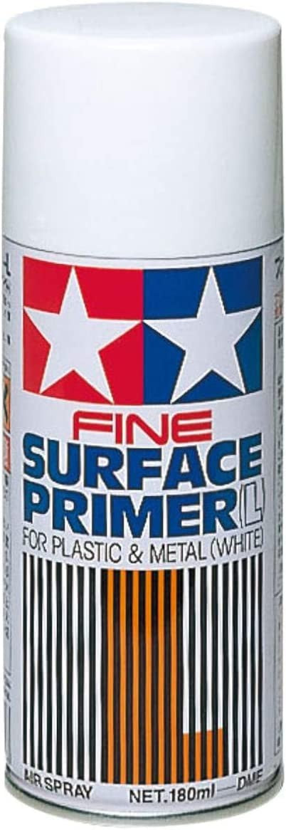 Tamiya 87044 Large Fine Surface White Primer (180ml Spray) (6/Bx)