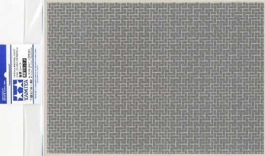 Tamiya 87169 Gray Brickwork A Diorama Material Sheet