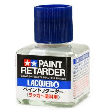 Tamiya 87198 Lacquer Paint Retarder (40ml Bottle) (12/Bx)