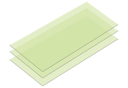 Tamiya 87200 Fine #8000 Lapping Film (3 Sheets) (D)
