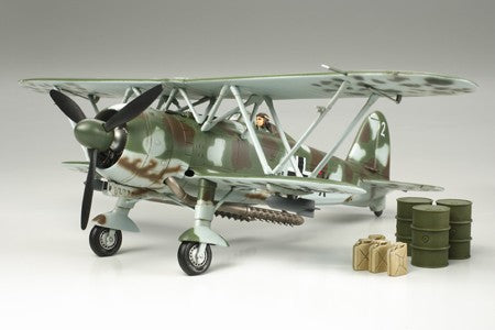 Tamiya 89722 1/48 Fiat CR42 Night Attacker Luftwaffe Biplane