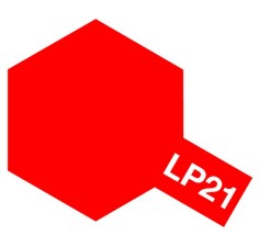 Tamiya LP21 Italian Red Mini Lacquer Finish (6/Bx)