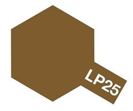 Tamiya LP25 JGSDF Brown Mini Lacquer Finish (6/Bx)