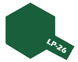 Tamiya LP26 JGSDF Dark Green Mini Lacquer Finish (6/Bx)