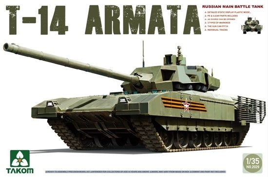 Takom 2029 1/35 Russian T14 Armata Main Battle Tank 