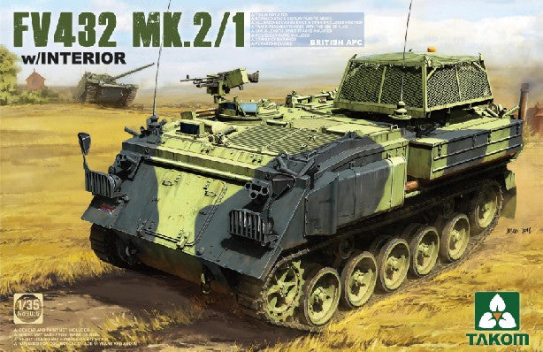 Takom 2066 1/35 British FV432 Mk 2/1 Armored Personnel Carrier w/Interior