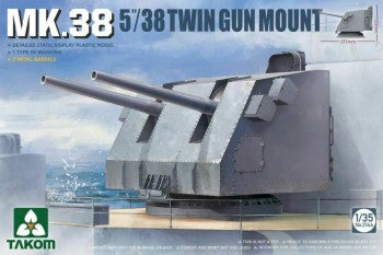 Takom 2146 1/35 Mk 38 5"/38 Twin Gun Mount (New Tool)