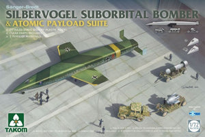 Takom 5018 1/72 Silbervogel Suborbital Bomber & Atomic Payload Suite